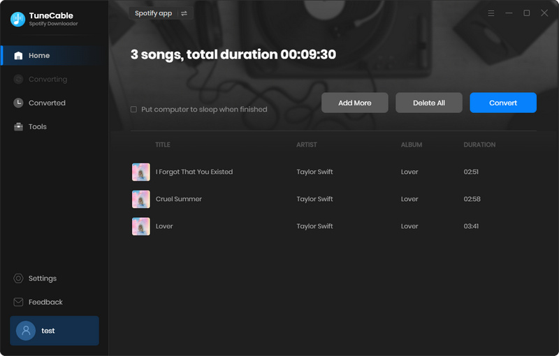 start downloading spotify music to mp3