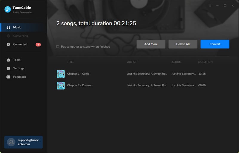 downloading spotify audiobooks to mp3