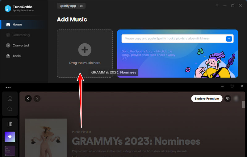 add 2023 grammy awards music to tunecable