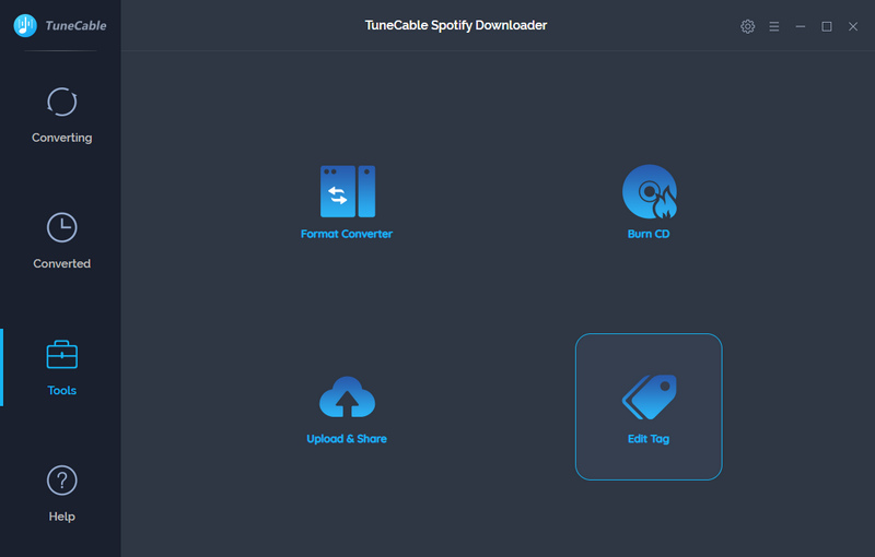 edit spotify music ID3 tags via tunecable