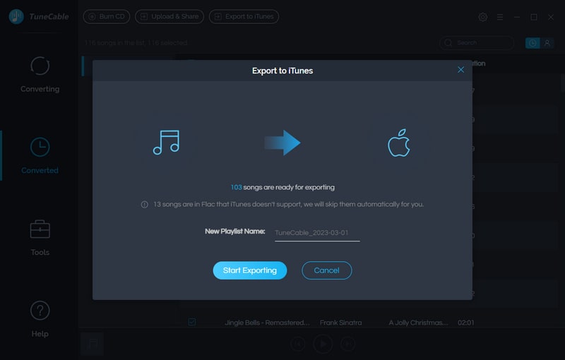 upload songs to itunes
