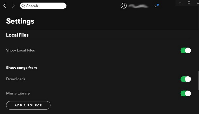 add local files to spotify